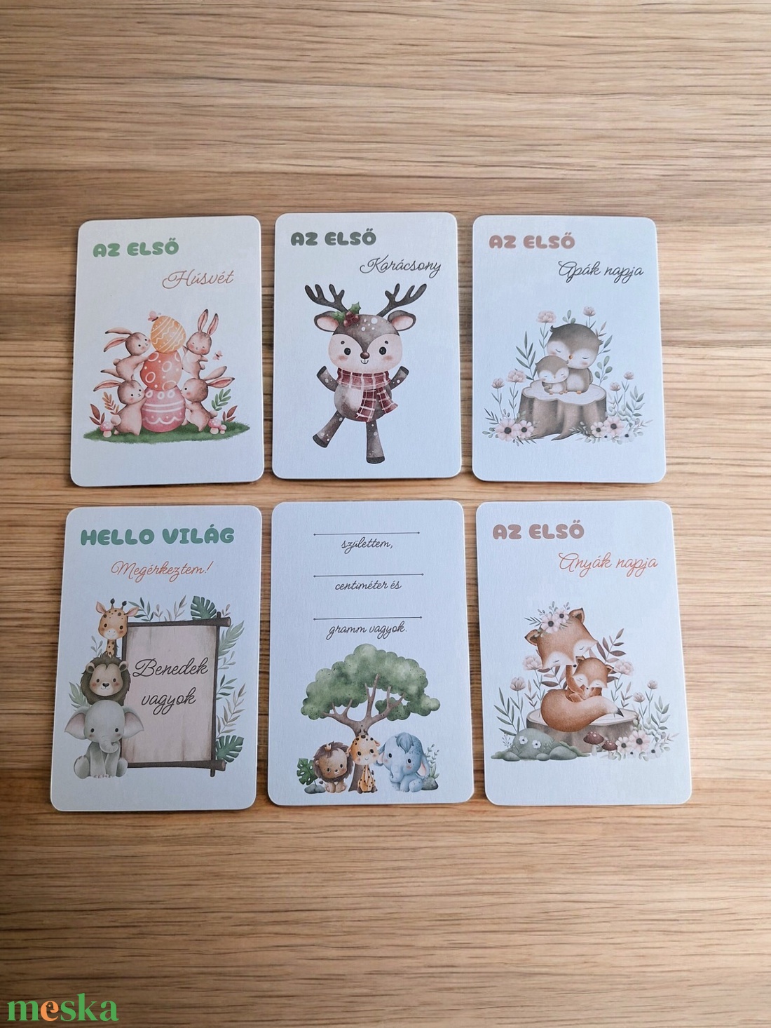 Baba mérföldkő kártyák, babakártyák - safari - játék & sport - babalátogató ajándékcsomag - Meska.hu Baba mérföldkő kártyák, babakártyák - safari - játék & sport - babalátogató ajándékcsomag - Meska.hu
