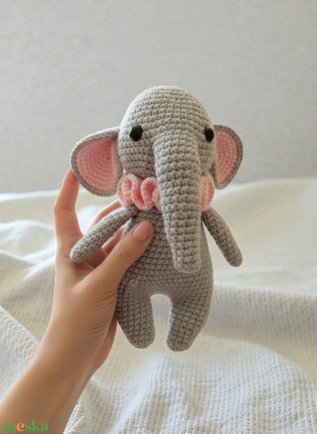 Babalátogató ajándékcsomag, babaköszöntő box - elefánt - baba - mama - babalátogató ajándékcsomag - Meska.hu