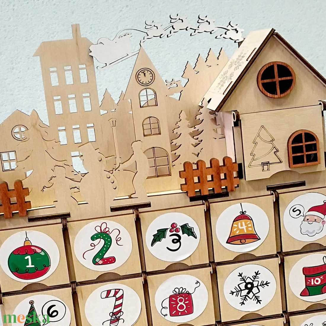 Adventi kalendárium - karácsony - adventi díszek - adventi naptár - Meska.hu Adventi kalendárium - karácsony - adventi díszek - adventi naptár - Meska.hu