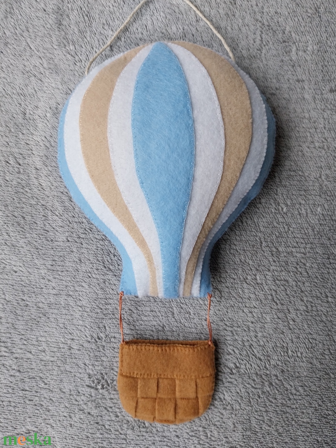 Hőlégballon fali dekoráció  - otthon & életmód - babaszoba, gyerekszoba - babaszoba, gyerekszoba - Meska.hu