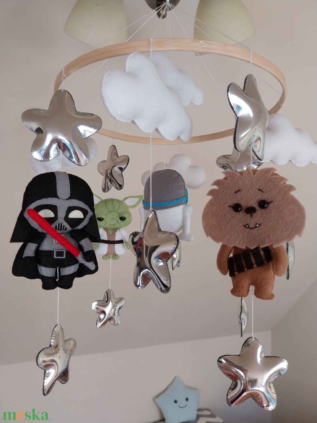Az erő veled van! Star Wars kiságyforgó, körforgó, kiságy forgó - játék & sport - 3 éves kor alattiaknak - kiságyforgó - Meska.hu Az erő veled van! Star Wars kiságyforgó, körforgó, kiságy forgó - játék & sport - 3 éves kor alattiaknak - kiságyforgó - Meska.hu