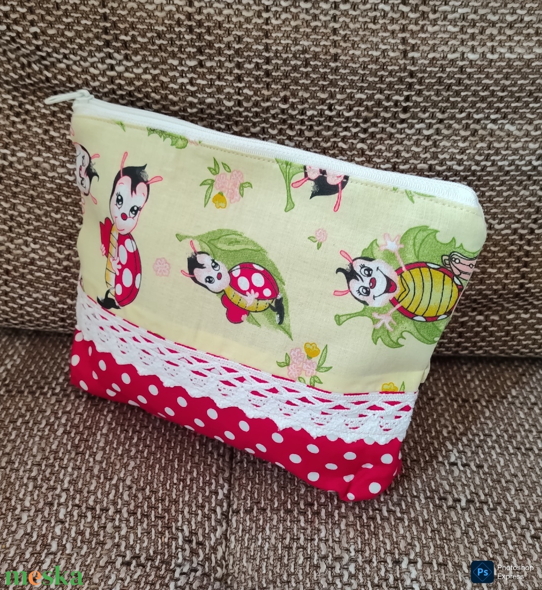 Katicás neszeszer - táska & tok - neszesszer - Meska.hu