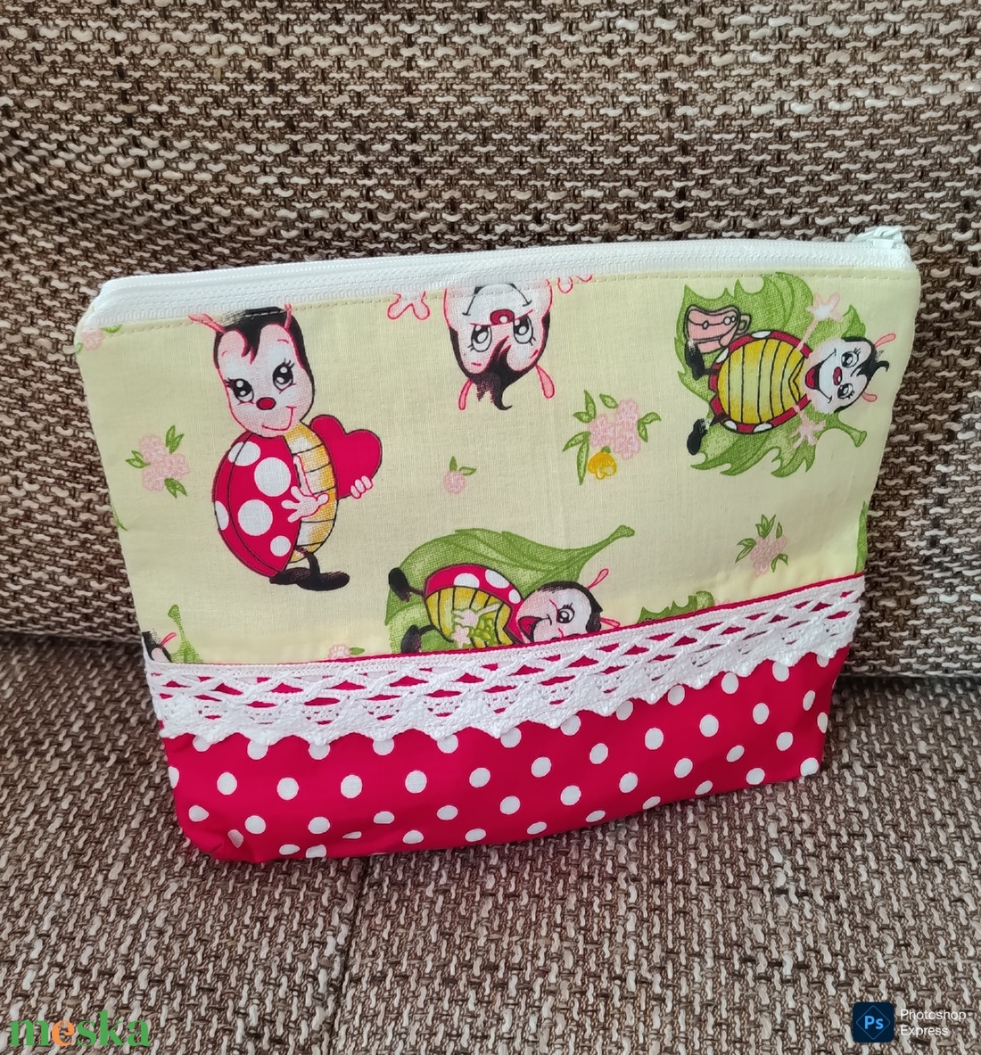 Katicás neszeszer - táska & tok - neszesszer - Meska.hu