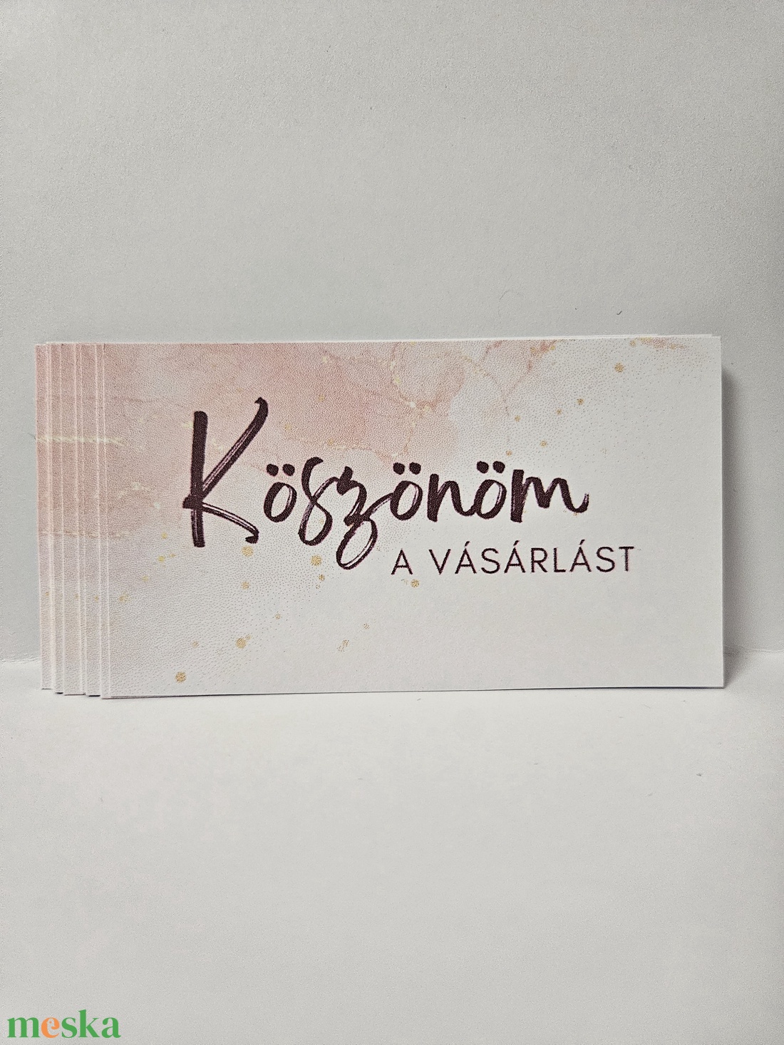 Köszönőkártya - rózsaszín - otthon & életmód - papír, írószer - névjegykártya - Meska.hu Köszönőkártya - rózsaszín - otthon & életmód - papír, írószer - névjegykártya - Meska.hu