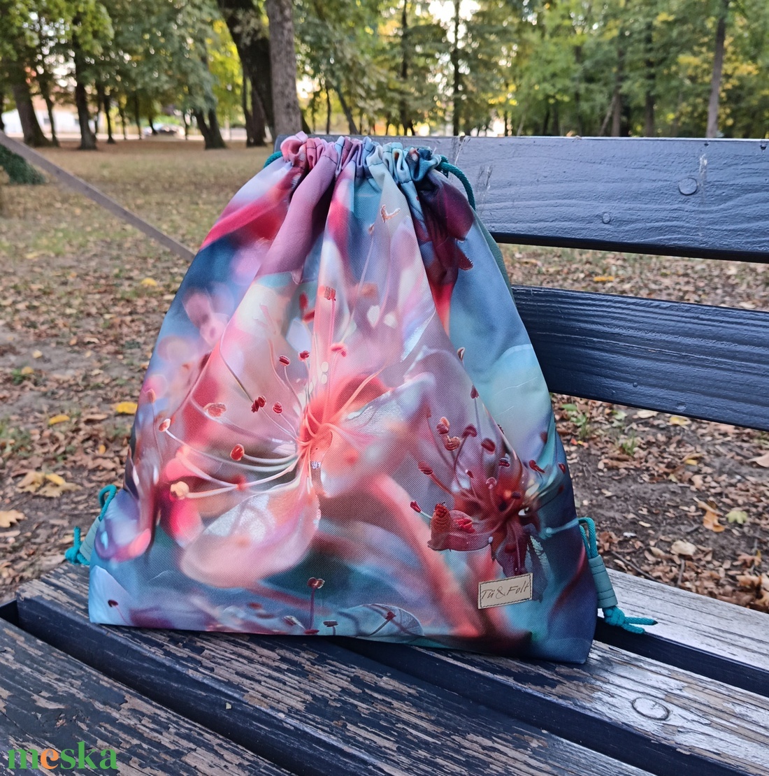Virágos GymBags  - táska & tok - hátizsák - tornazsák, gymbag - Meska.hu Virágos GymBags  - táska & tok - hátizsák - tornazsák, gymbag - Meska.hu