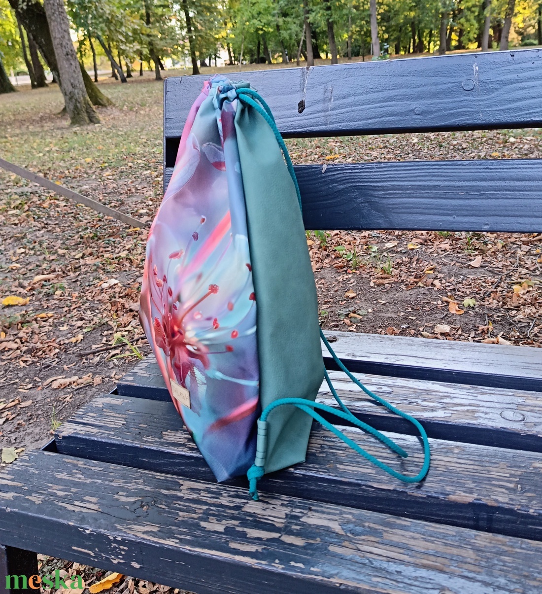 Virágos GymBags  - táska & tok - hátizsák - tornazsák, gymbag - Meska.hu Virágos GymBags  - táska & tok - hátizsák - tornazsák, gymbag - Meska.hu