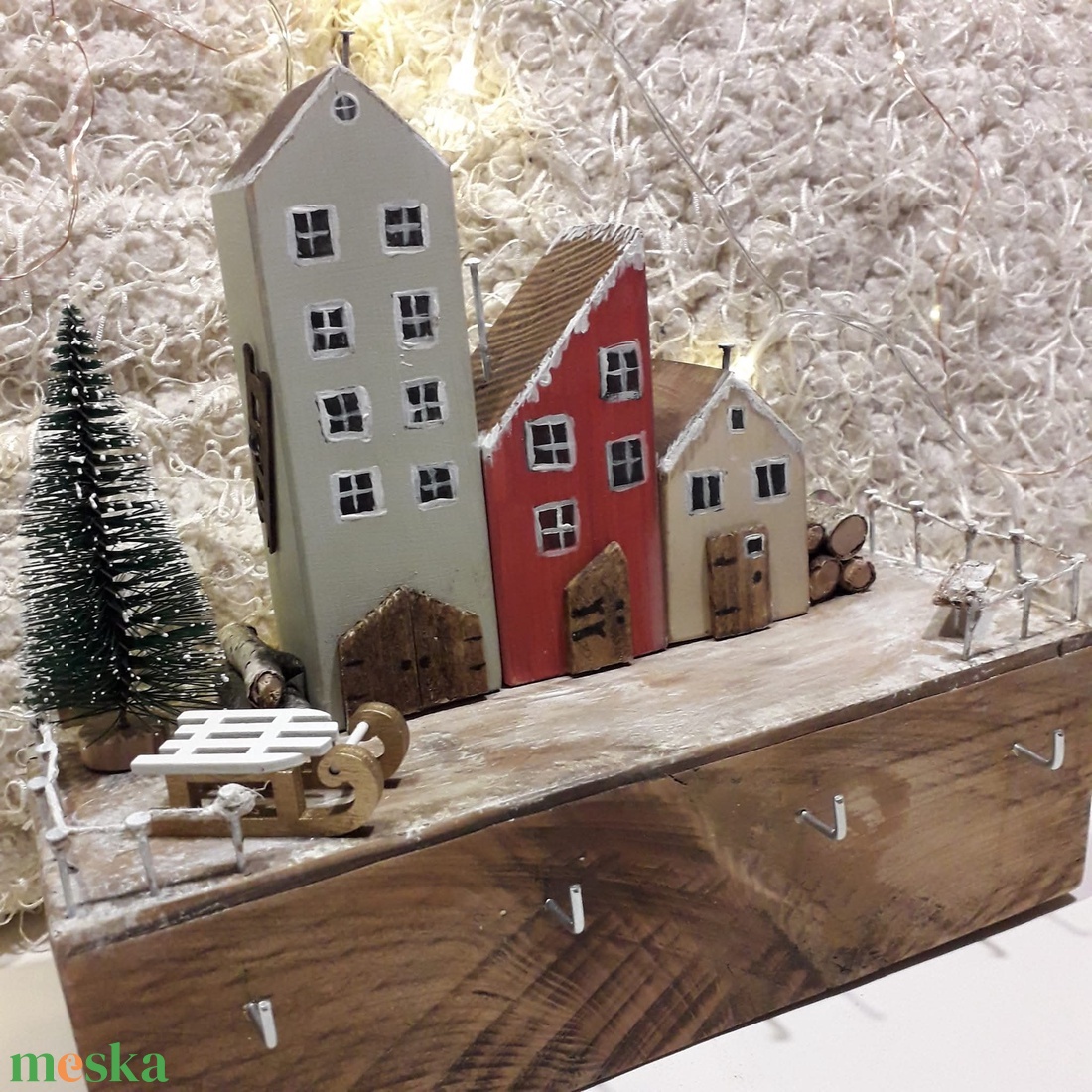 Fali kulcstartó - otthon & életmód - dekoráció - fali és függő dekoráció - éremtartó - Meska.hu