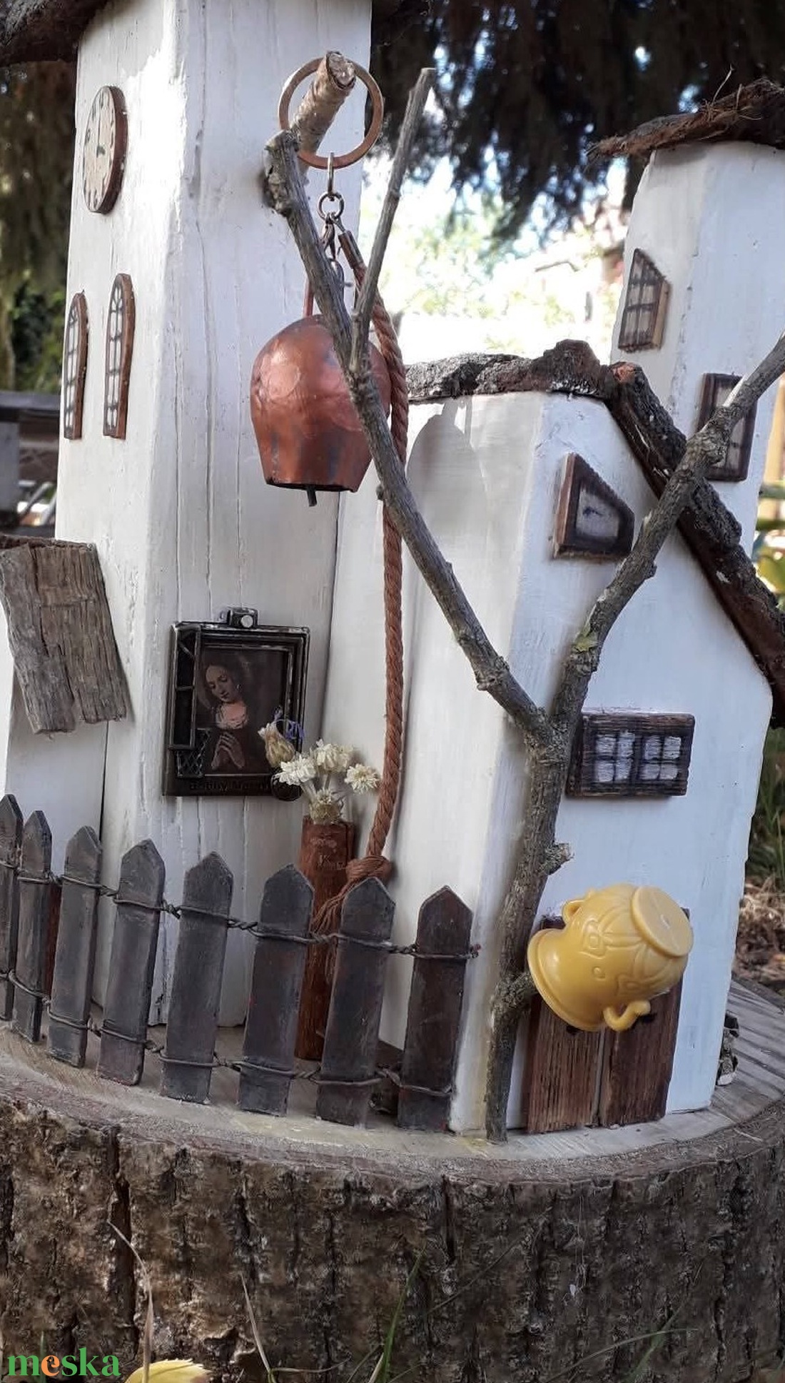 Paraszt falu. - művészet - makett, modell - Meska.hu