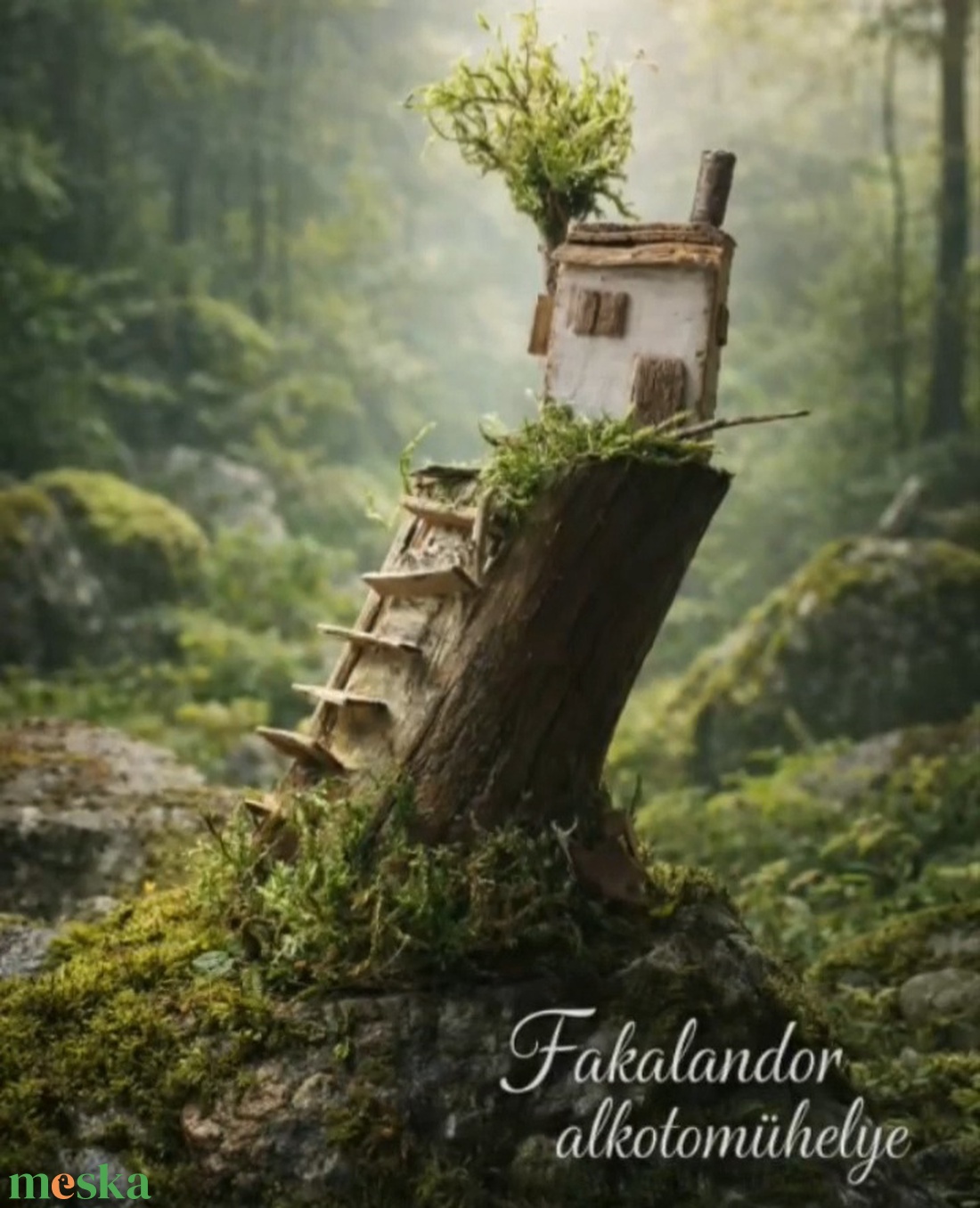 Ház a hegyen. - otthon & életmód - dekoráció - dísztárgy - Meska.hu