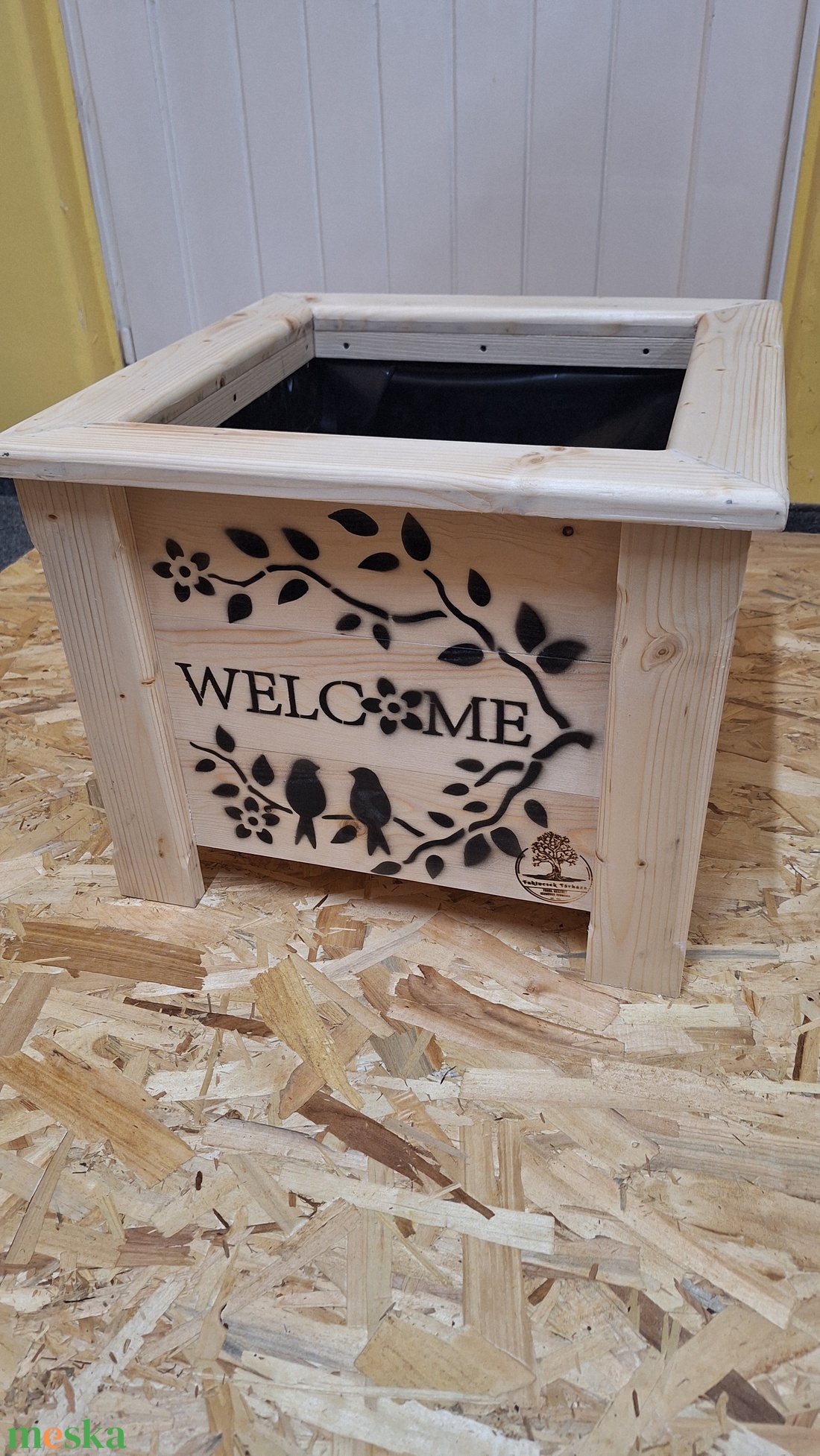 Balkon láda - otthon & életmód - ház & kert - virágláda, balkonláda - Meska.hu