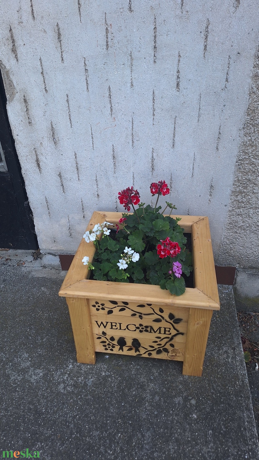 Balkon láda - otthon & életmód - ház & kert - virágláda, balkonláda - Meska.hu