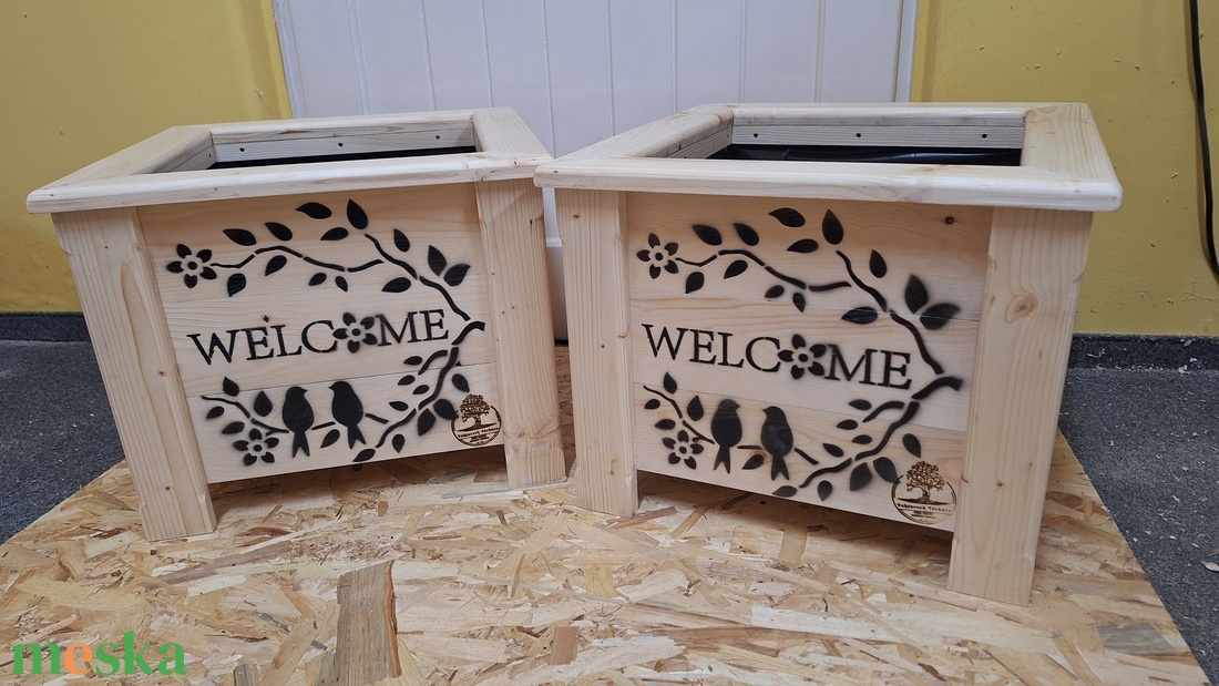 Balkon láda - otthon & életmód - ház & kert - virágláda, balkonláda - Meska.hu