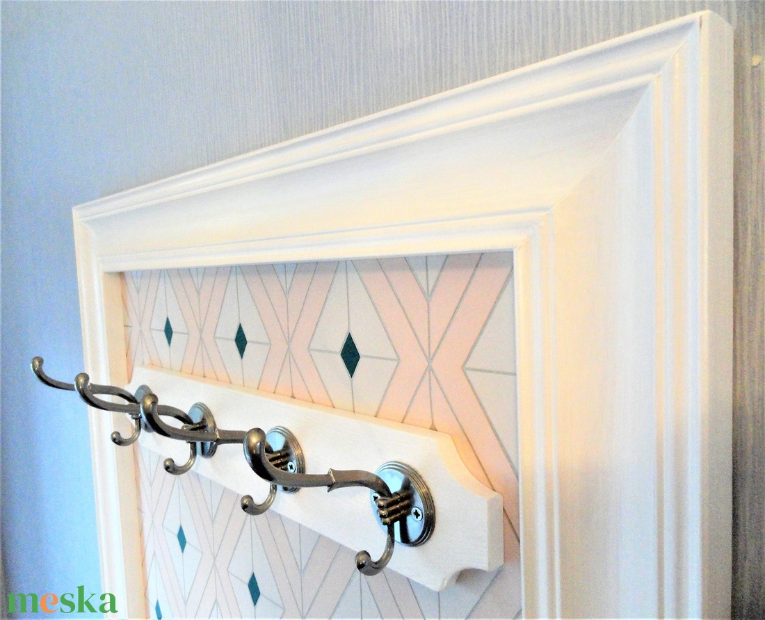 Fali ruhaakasztó fogas előszobafal 67x132cm NR05 Rombo - otthon & életmód - bútor - fogas - Meska.hu