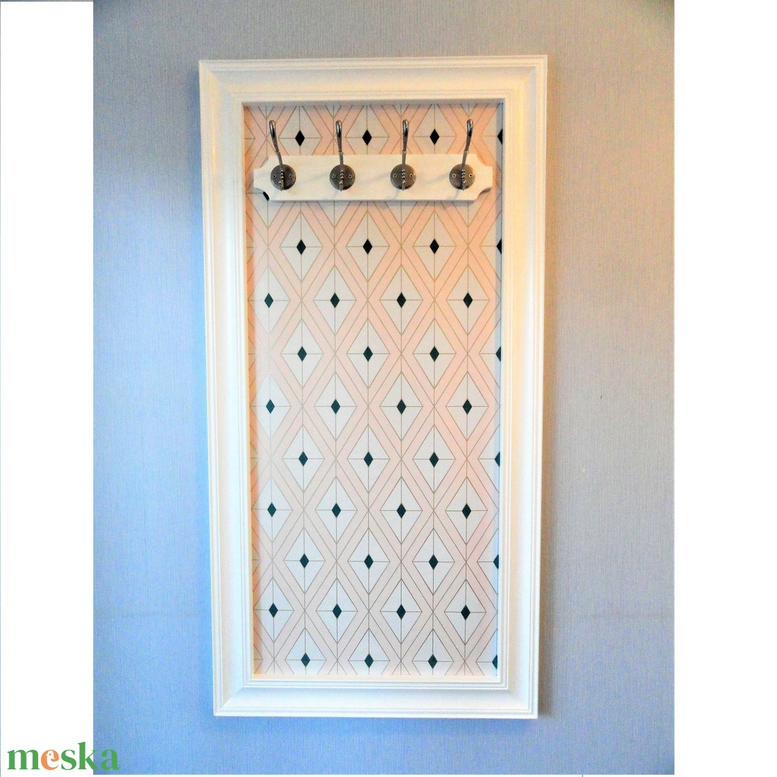 Fali ruhaakasztó fogas előszobafal 67x132cm NR05 Rombo - otthon & életmód - bútor - fogas - Meska.hu