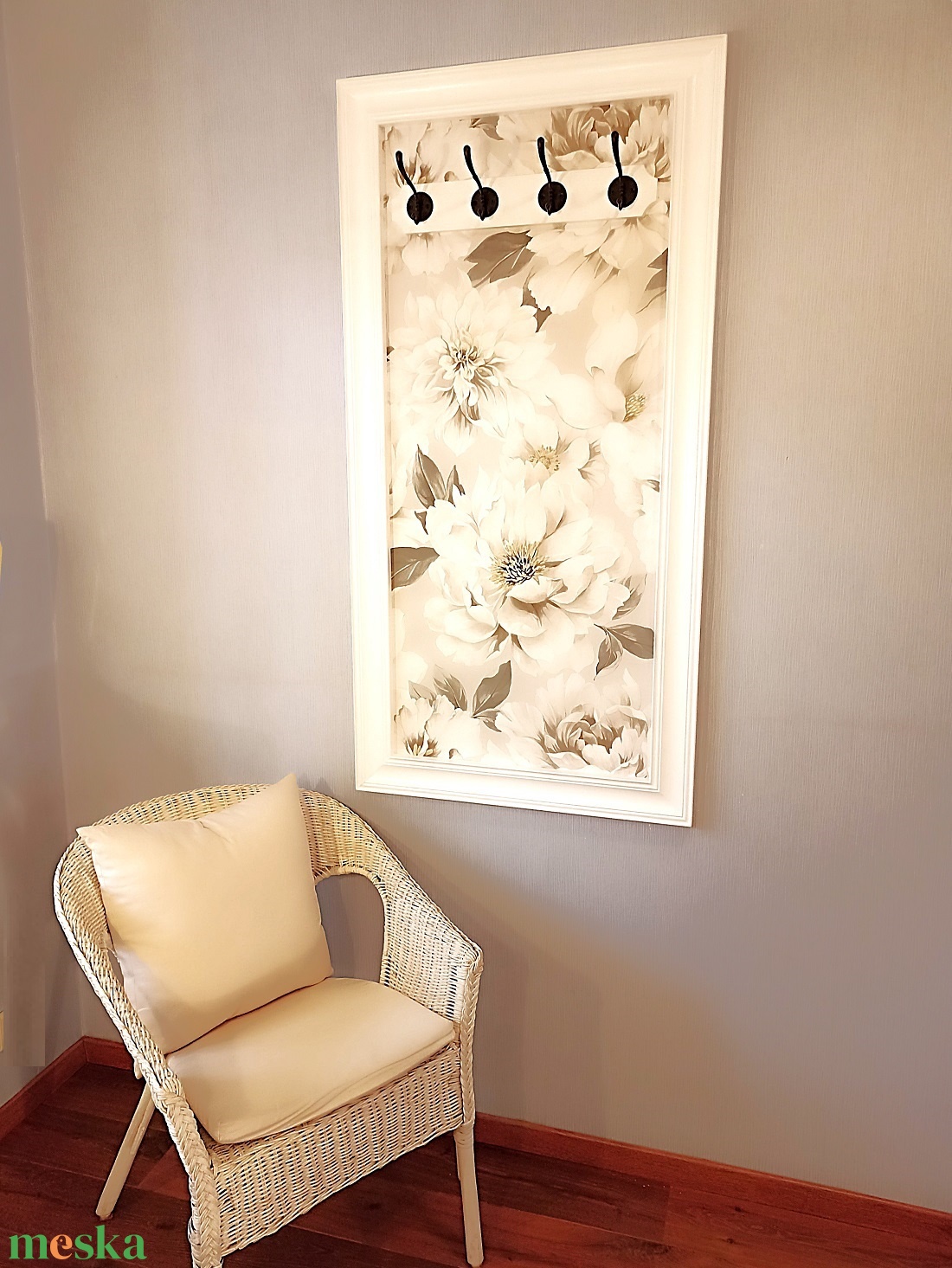 Fali ruhaakasztó fogas előszobafal 67x132cm NR14 Dalia - otthon & életmód - bútor - fogas - Meska.hu
