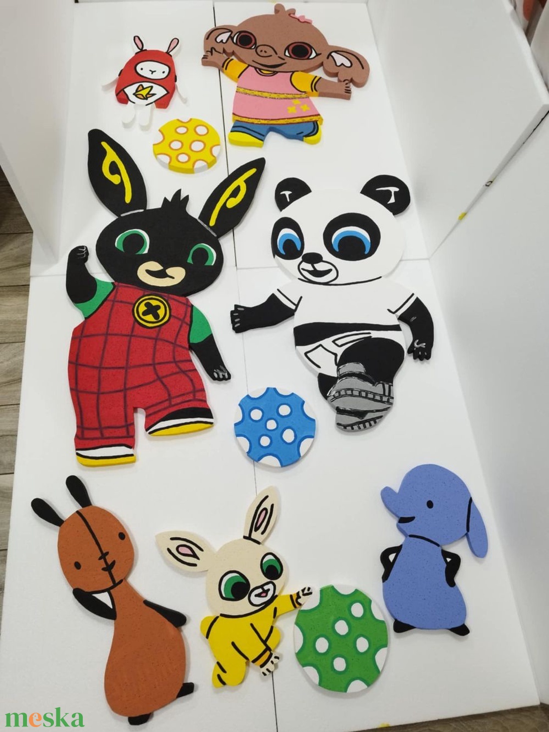 Bing és barátai nálatok is kedvenc akkor együtt varázsoljunk mosolyt gyermeked arcára! - otthon & életmód - babaszoba, gyerekszoba - babaszoba, gyerekszoba - Meska.hu