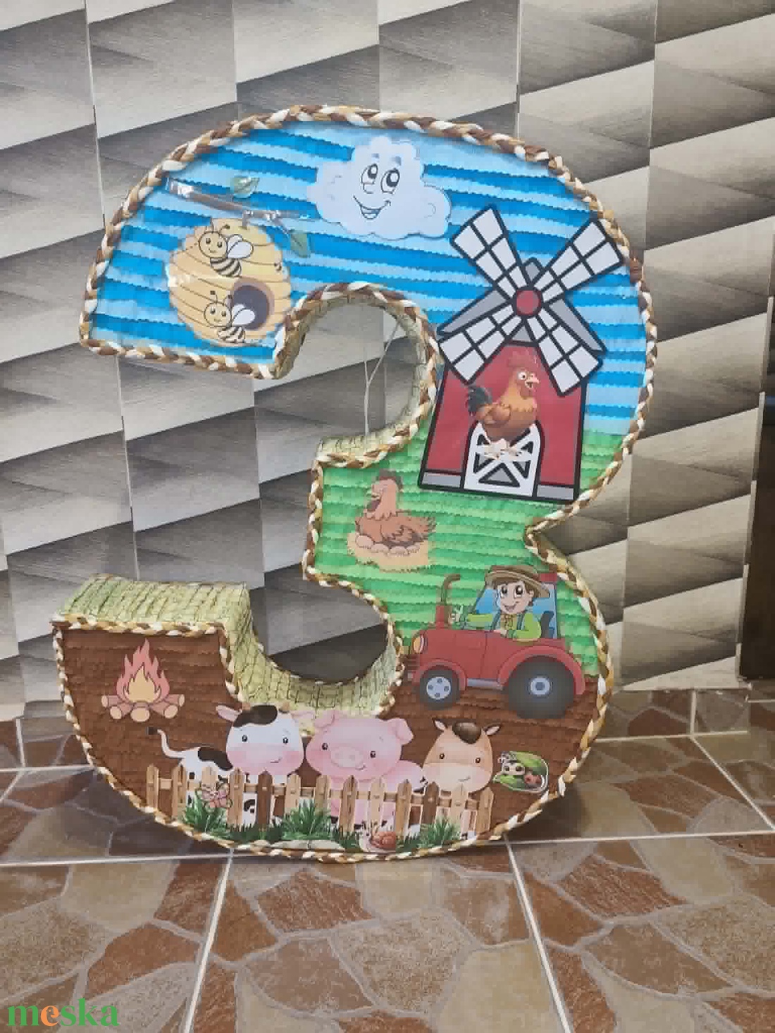 Pinata 80cm - játék & sport - pinata - Meska.hu