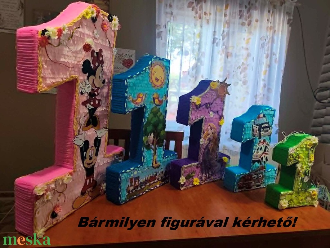 80cm dekoráció bármilyen kérhető gyere néz szét az oldalamon!  - játék & sport - pinata - Meska.hu