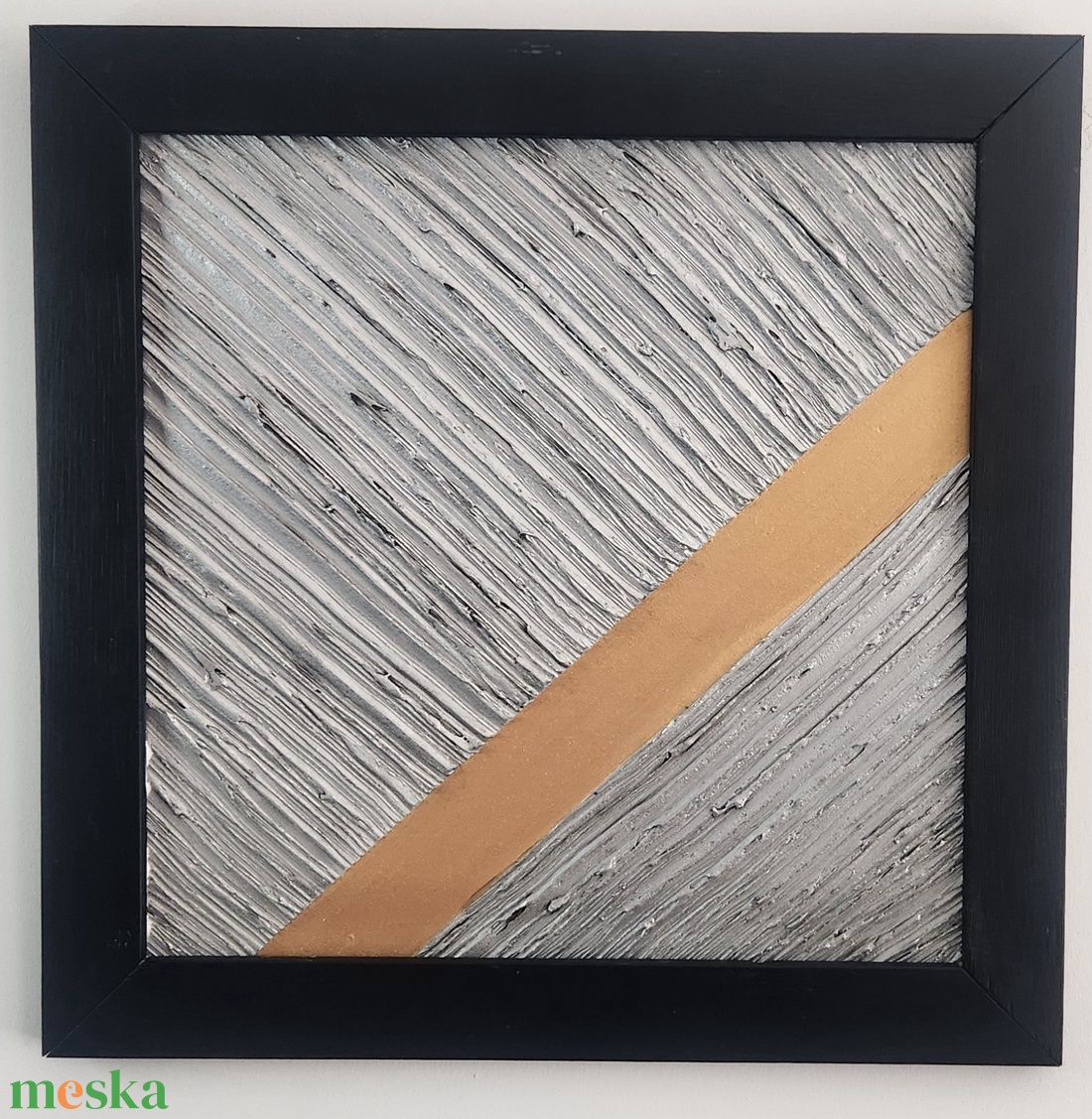 Ezüst-arany 3D fali kép kerettel 45x45 cm - otthon & életmód - dekoráció - kép & falikép - 3d képek - Meska.hu Ezüst-arany 3D fali kép kerettel 45x45 cm - otthon & életmód - dekoráció - kép & falikép - 3d képek - Meska.hu