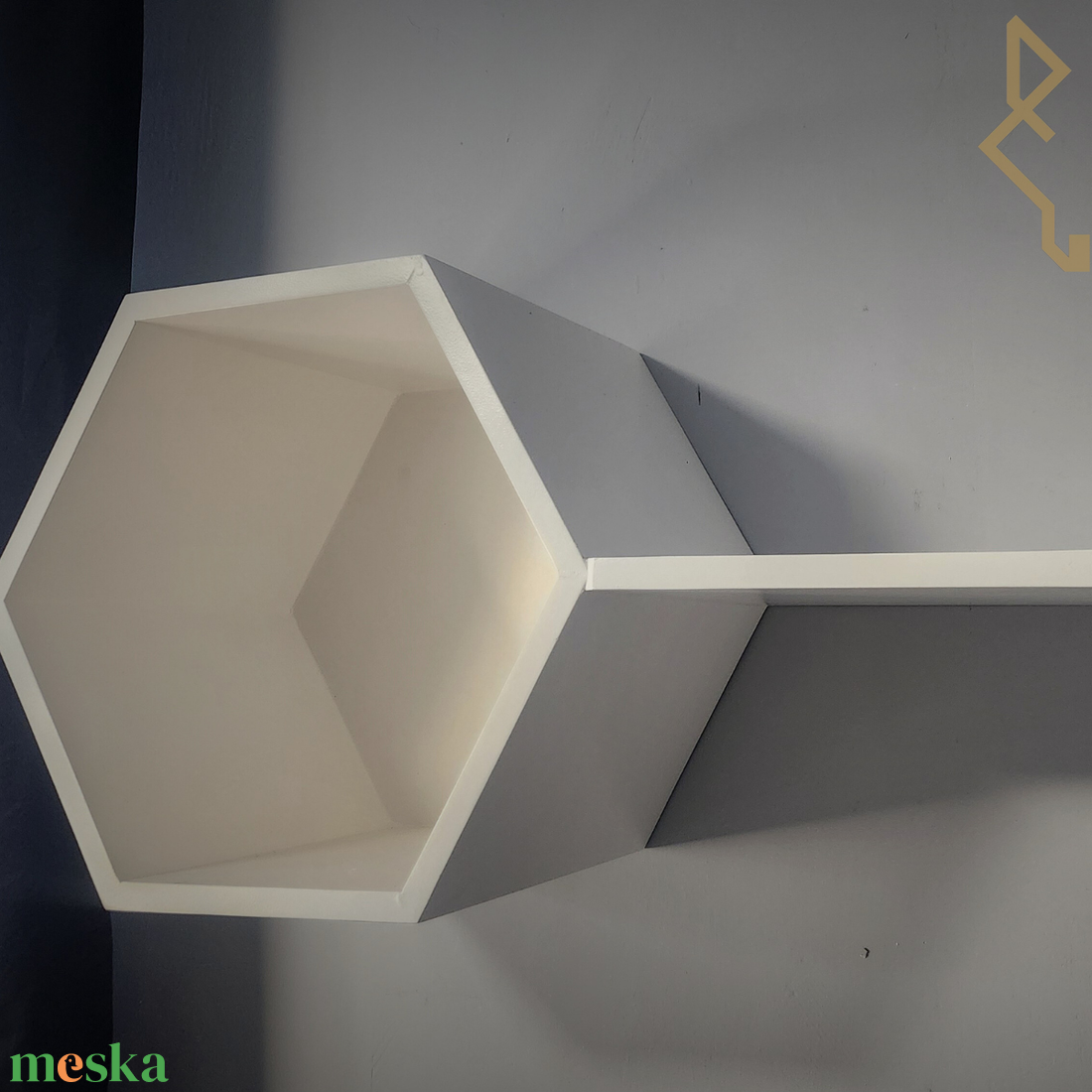 Hexagon könyves polc 100x45x30cm - otthon & életmód - bútor - polc - Meska.hu Hexagon könyves polc 100x45x30cm - otthon & életmód - bútor - polc - Meska.hu