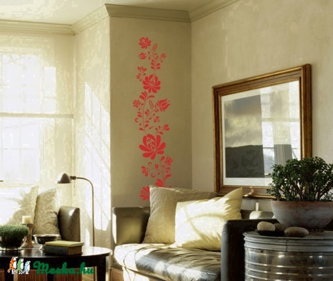 Piros kalocsai minta  falmatrica -  - Meska.hu