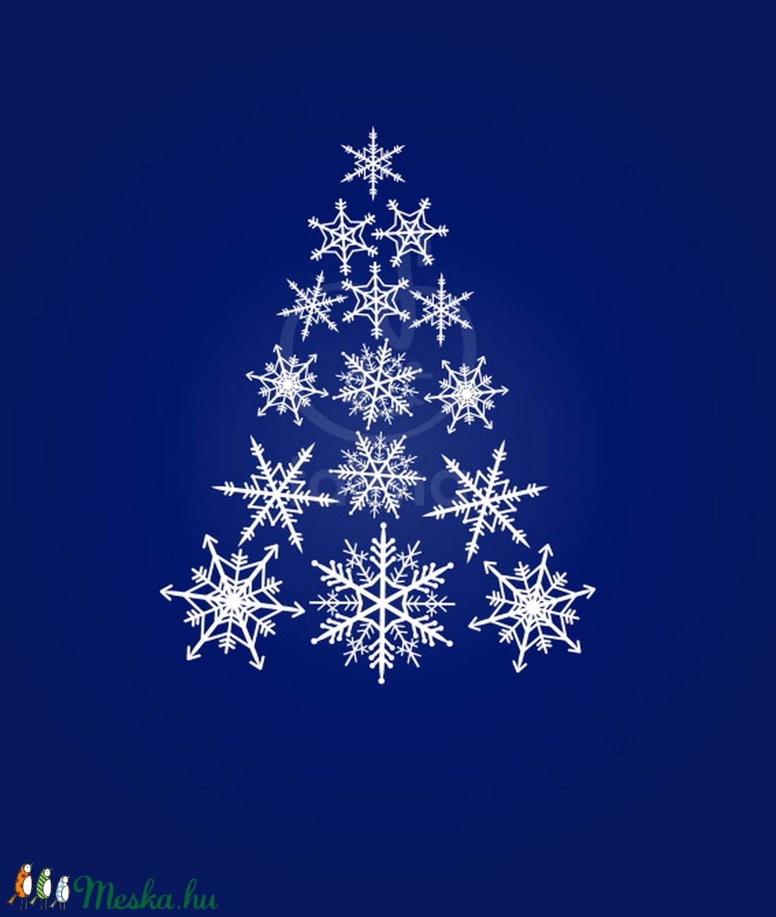 Hópelyhek falmatrica -  - Meska.hu