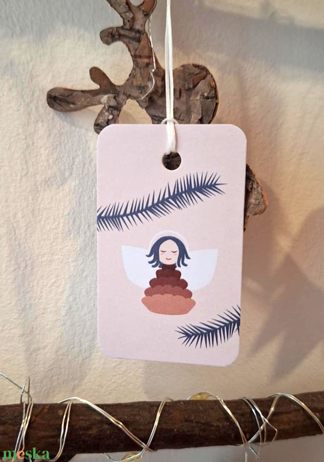 Karácsonyi ajándékkísérő kártyák - karácsony - karácsonyi ajándékozás - karácsonyi képeslap, üdvözlőlap, ajándékkísérő - Meska.hu