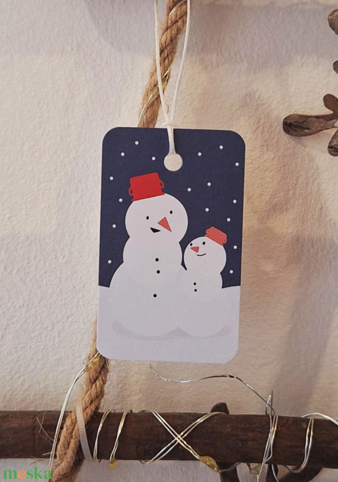 Karácsonyi ajándékkísérő kártyák - karácsony - karácsonyi ajándékozás - karácsonyi képeslap, üdvözlőlap, ajándékkísérő - Meska.hu