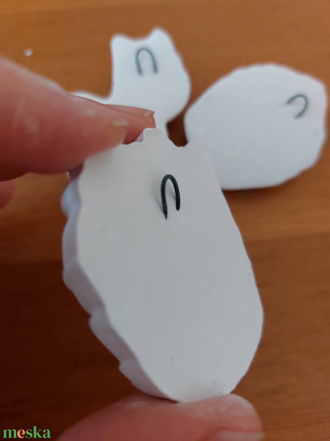 30db karácsonyi festhető natúr gipszfigura - adventi naptár zsebekbe is - diy (csináld magad) - egységcsomag - Meska.hu