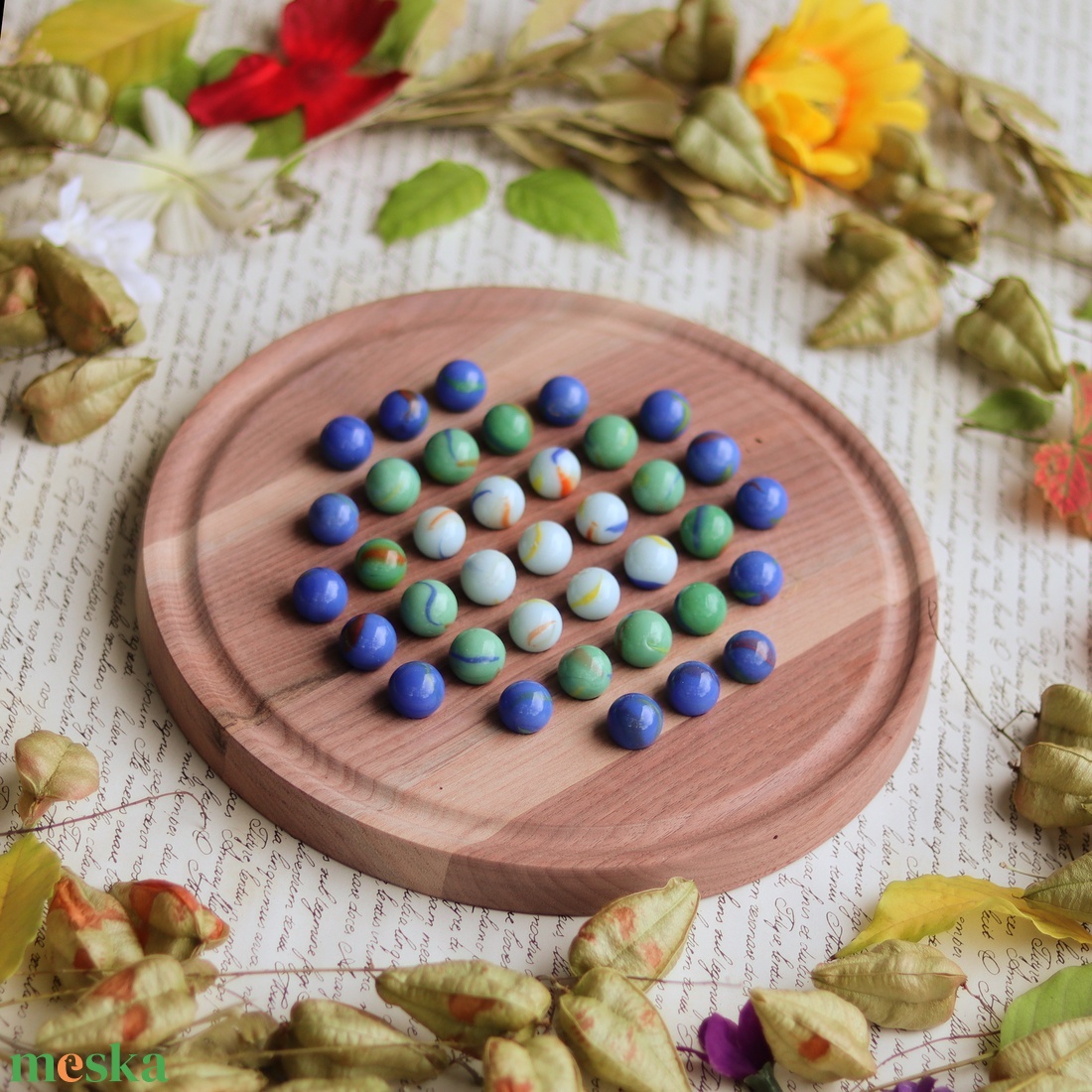 Solitaire játék - játék & sport - táblajáték és kártyajáték - társasjátékok - Meska.hu Solitaire játék - játék & sport - táblajáték és kártyajáték - társasjátékok - Meska.hu