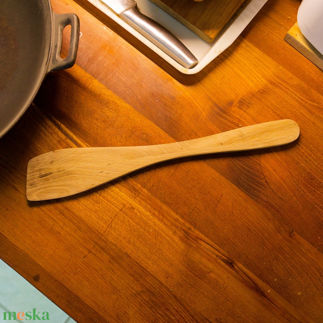 Fakanál, wok forgatólapát - otthon & életmód - konyhafelszerelés, tálalás - sütés, főzés - fakanál & fakanáltartó - Meska.hu