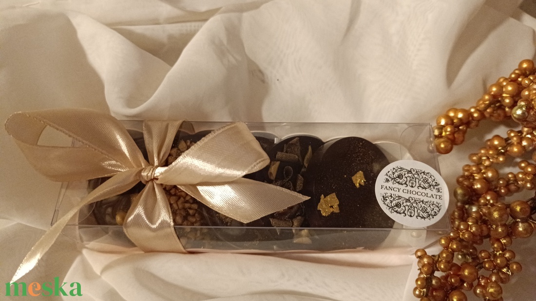 Gold chocolate tallér mini box - élelmiszer - édesség - Meska.hu Gold chocolate tallér mini box - élelmiszer - édesség - Meska.hu