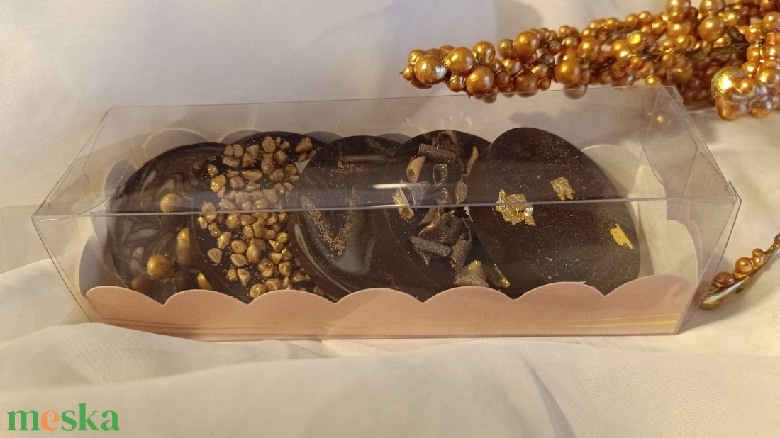 Gold chocolate tallér mini box - élelmiszer - édesség - Meska.hu Gold chocolate tallér mini box - élelmiszer - édesség - Meska.hu