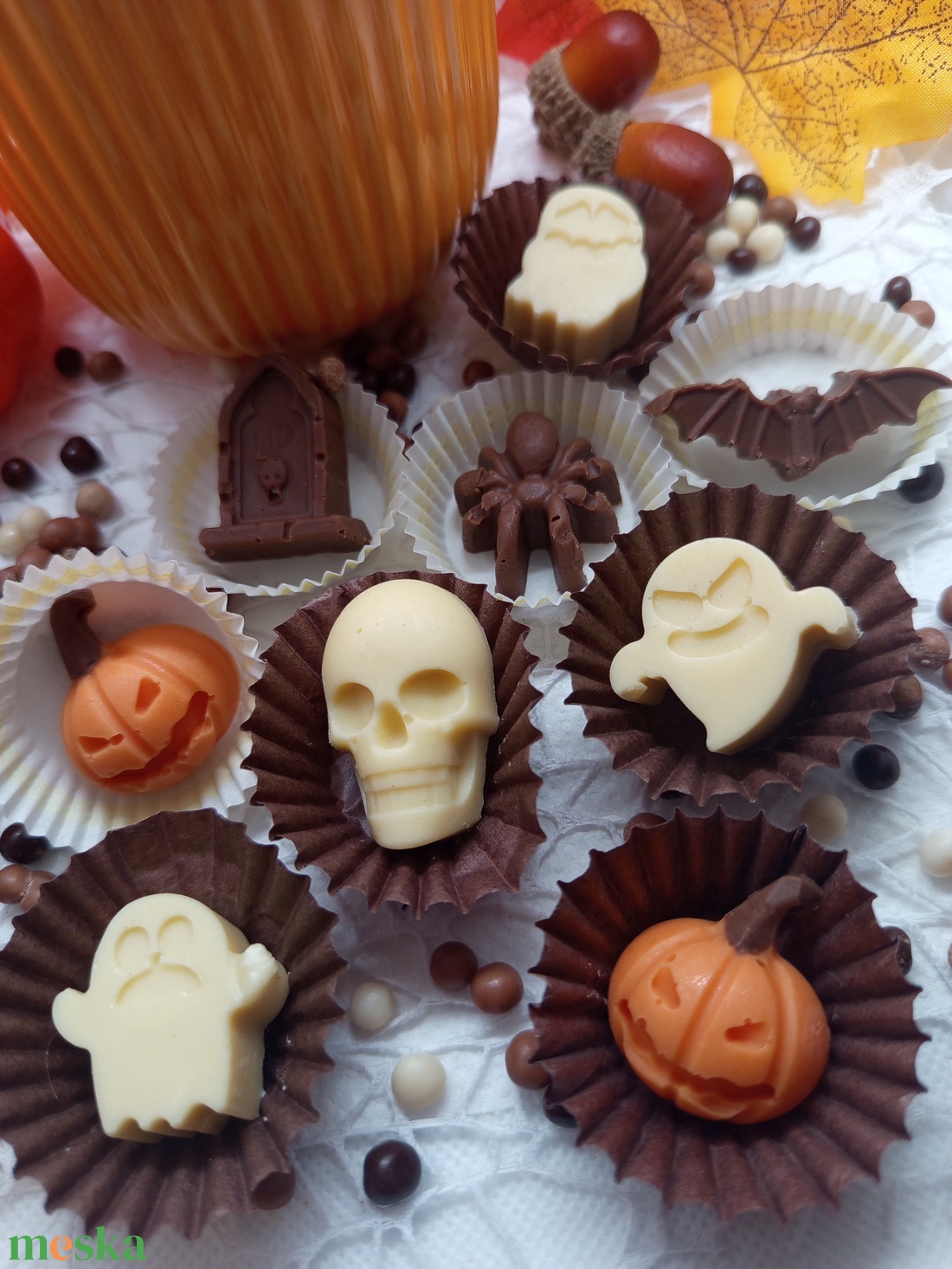Halloween Belga kézműves pralin - élelmiszer - édesség - Meska.hu Halloween Belga kézműves pralin - élelmiszer - édesség - Meska.hu