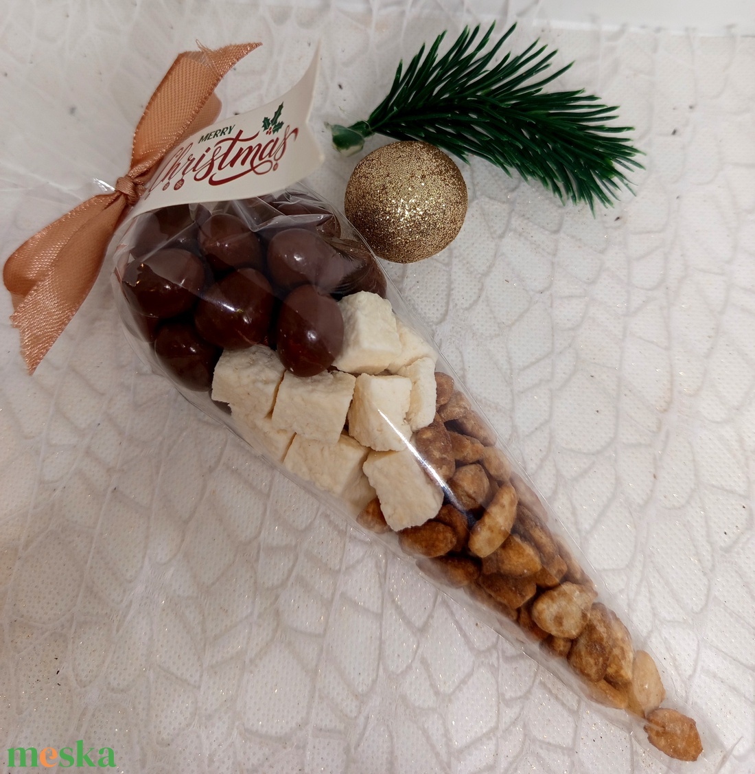 Kézműves ünnepi csokoládé csomag - élelmiszer - édesség - kézműves csokoládé - Meska.hu