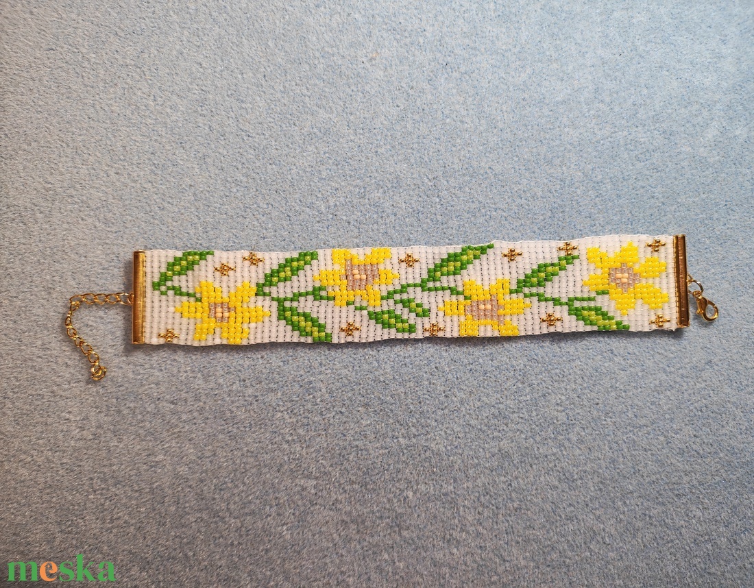 Handmade karkötő - 02 - ékszer - karkötő - gyöngyös karkötő - Meska.hu