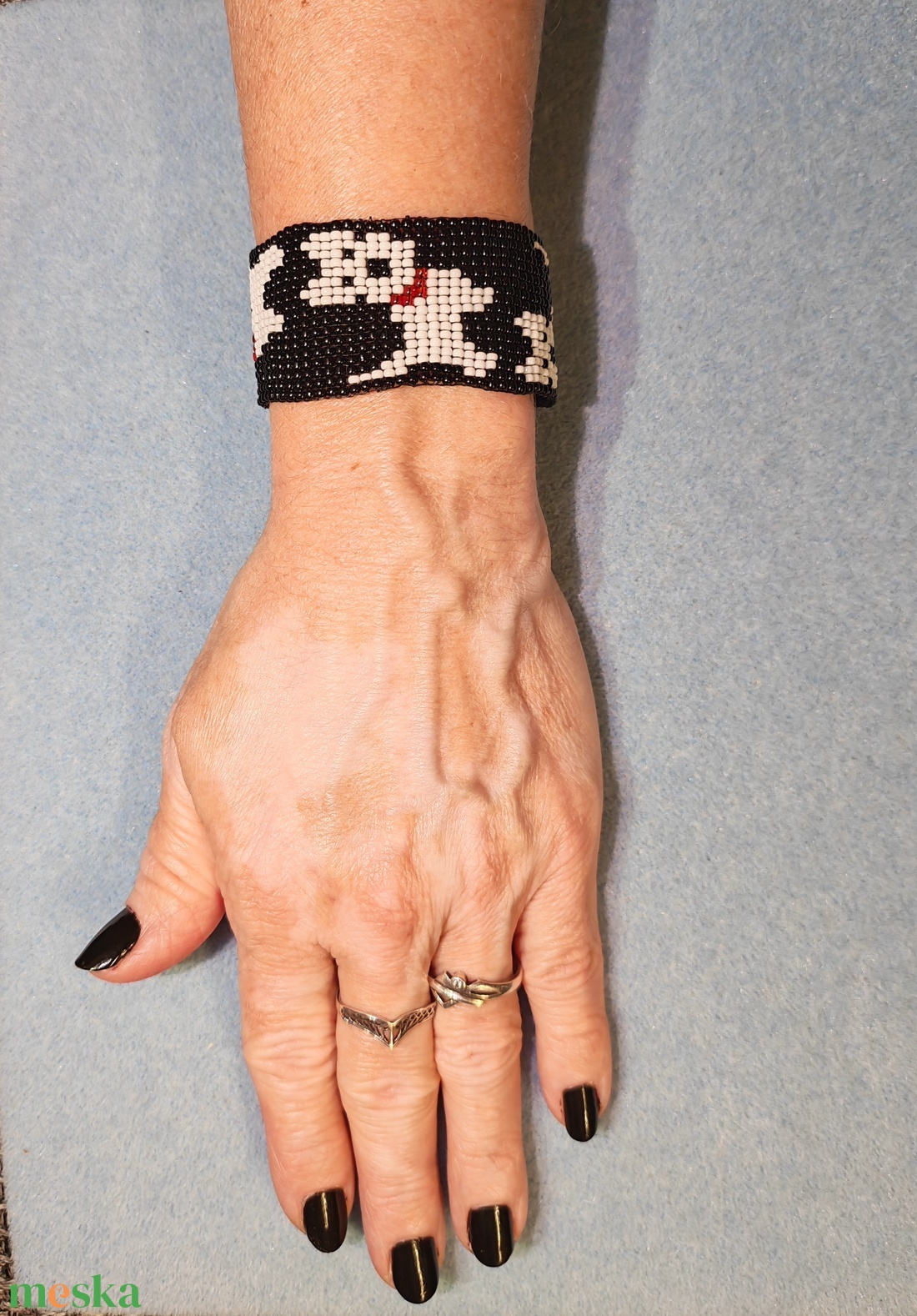 Handmade karkötő - 01 - ékszer - karkötő - gyöngyös karkötő - Meska.hu