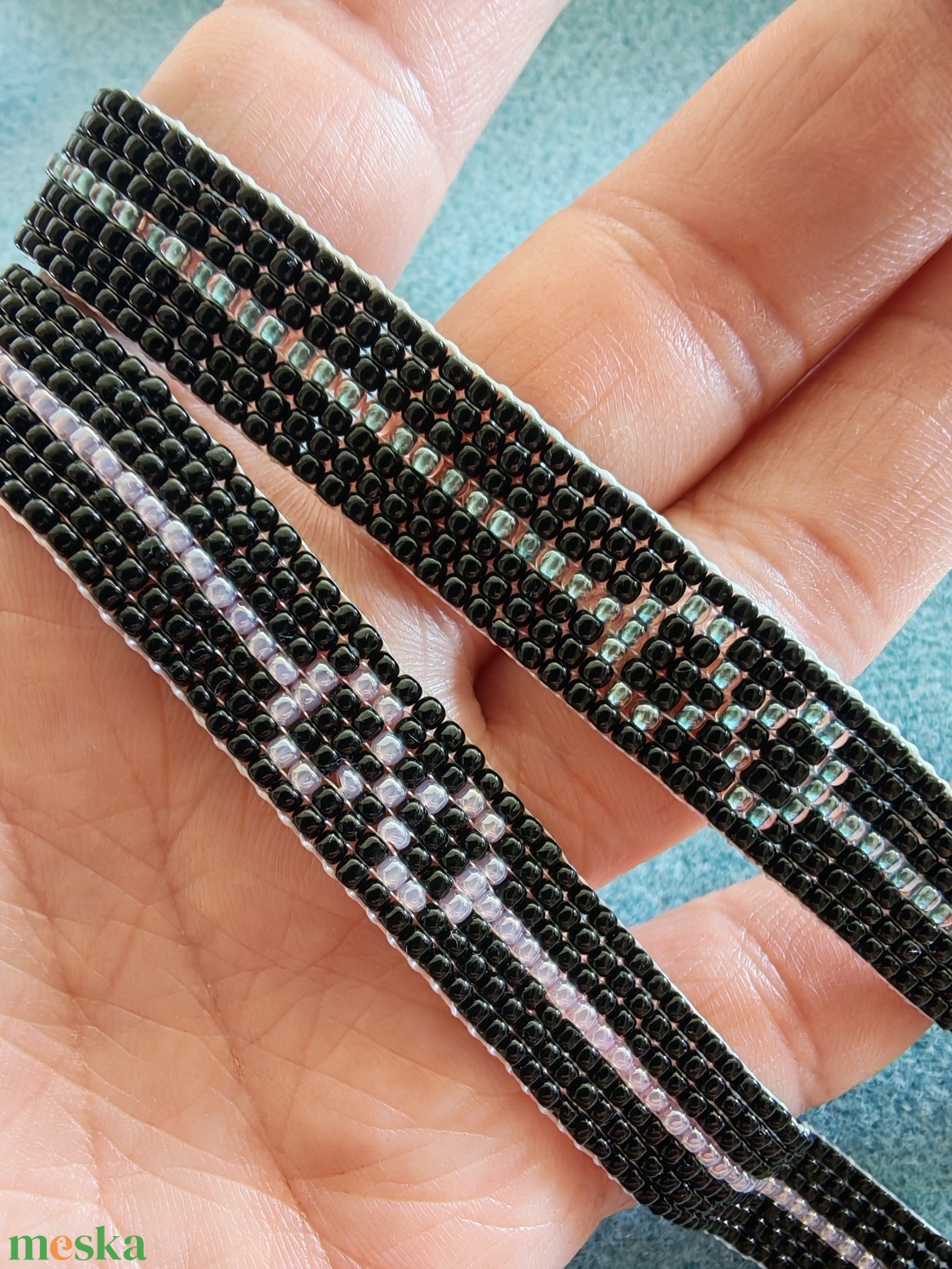 Handmade karkötő - páros  - ékszer - karkötő - gyöngyös karkötő - Meska.hu