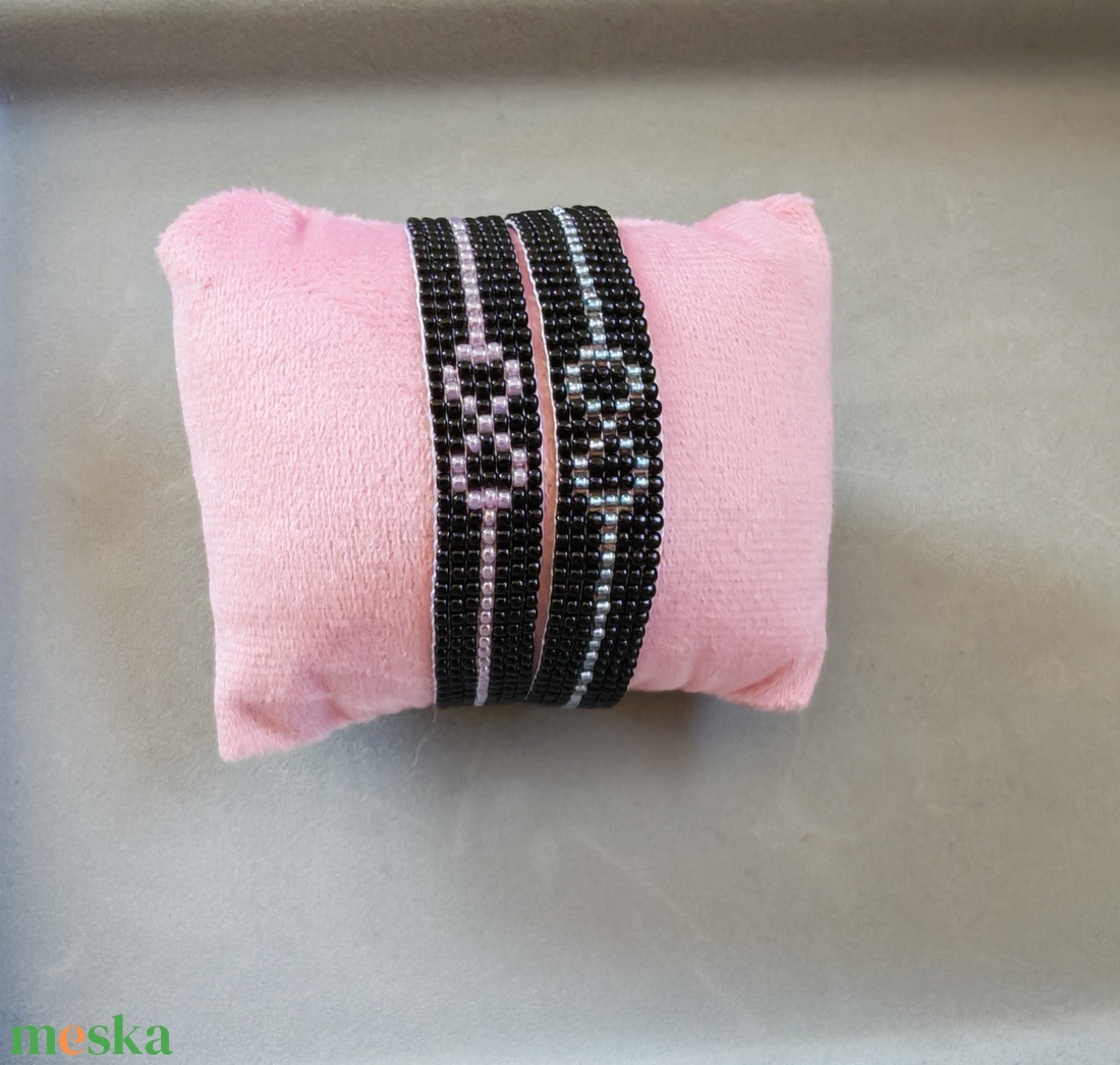 Handmade karkötő - páros  - ékszer - karkötő - gyöngyös karkötő - Meska.hu
