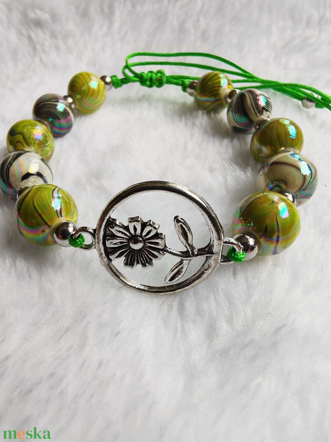 Handmade karkötő � Tavasz - ékszer - karkötő - gyöngyös karkötő - Meska.hu