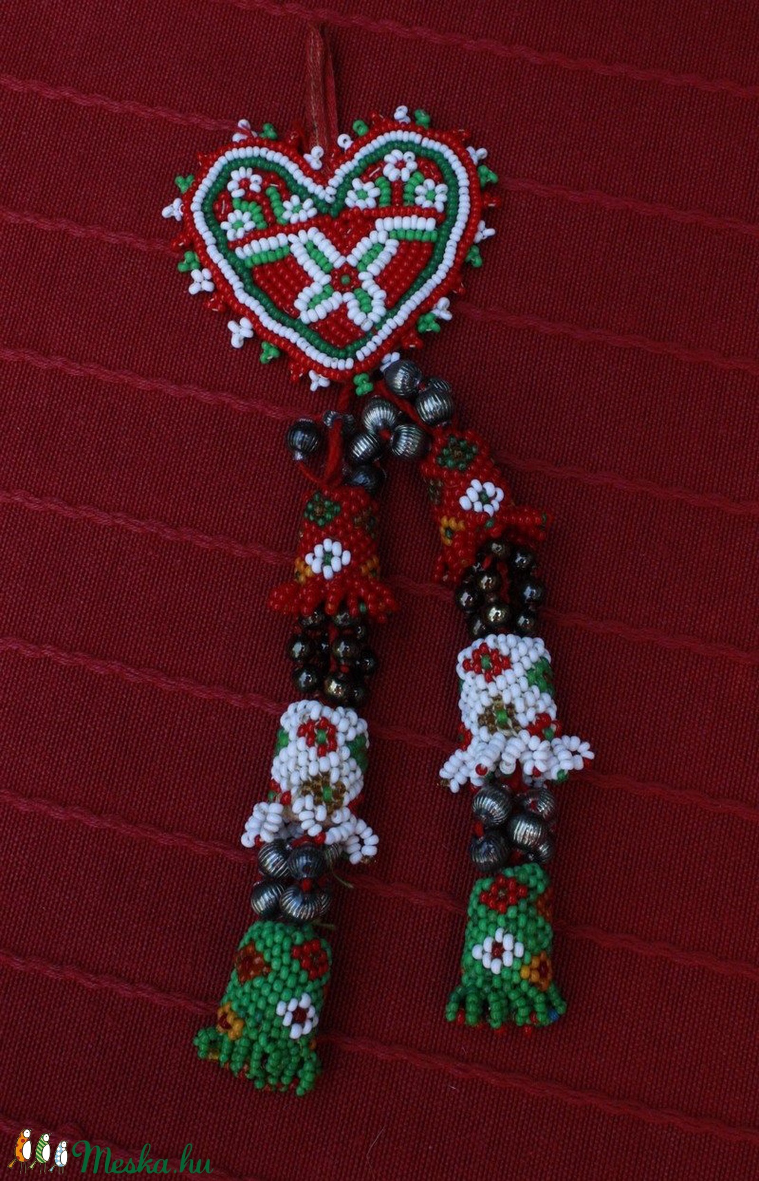 Kalotaszegi mellénydísz - ékszer - kitűző és bross - Meska.hu Kalotaszegi mellénydísz - ékszer - kitűző és bross - Meska.hu