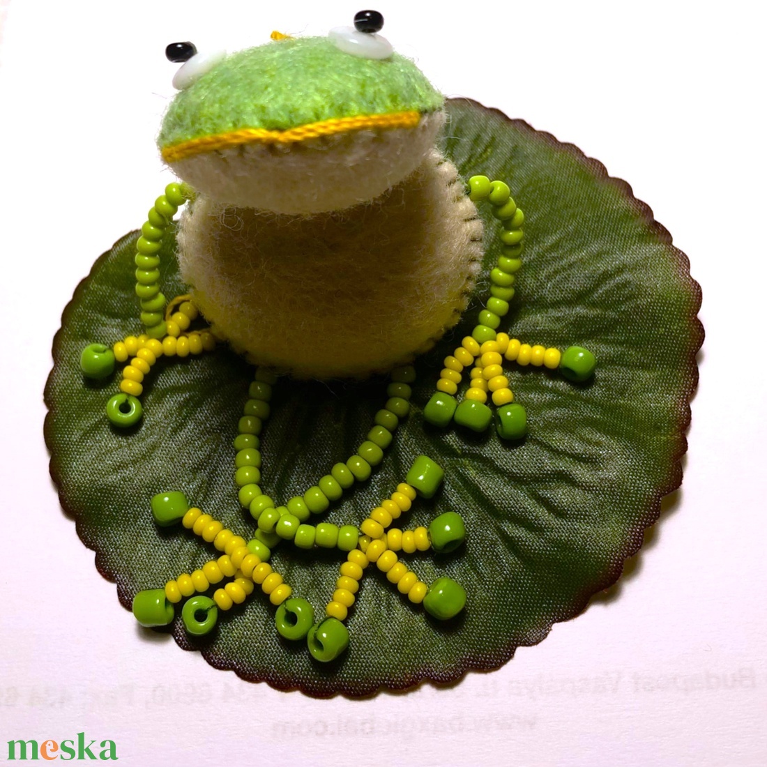 Levelibéka - karácsony - mikulás - mikulás beltéri dekoráció - Meska.hu