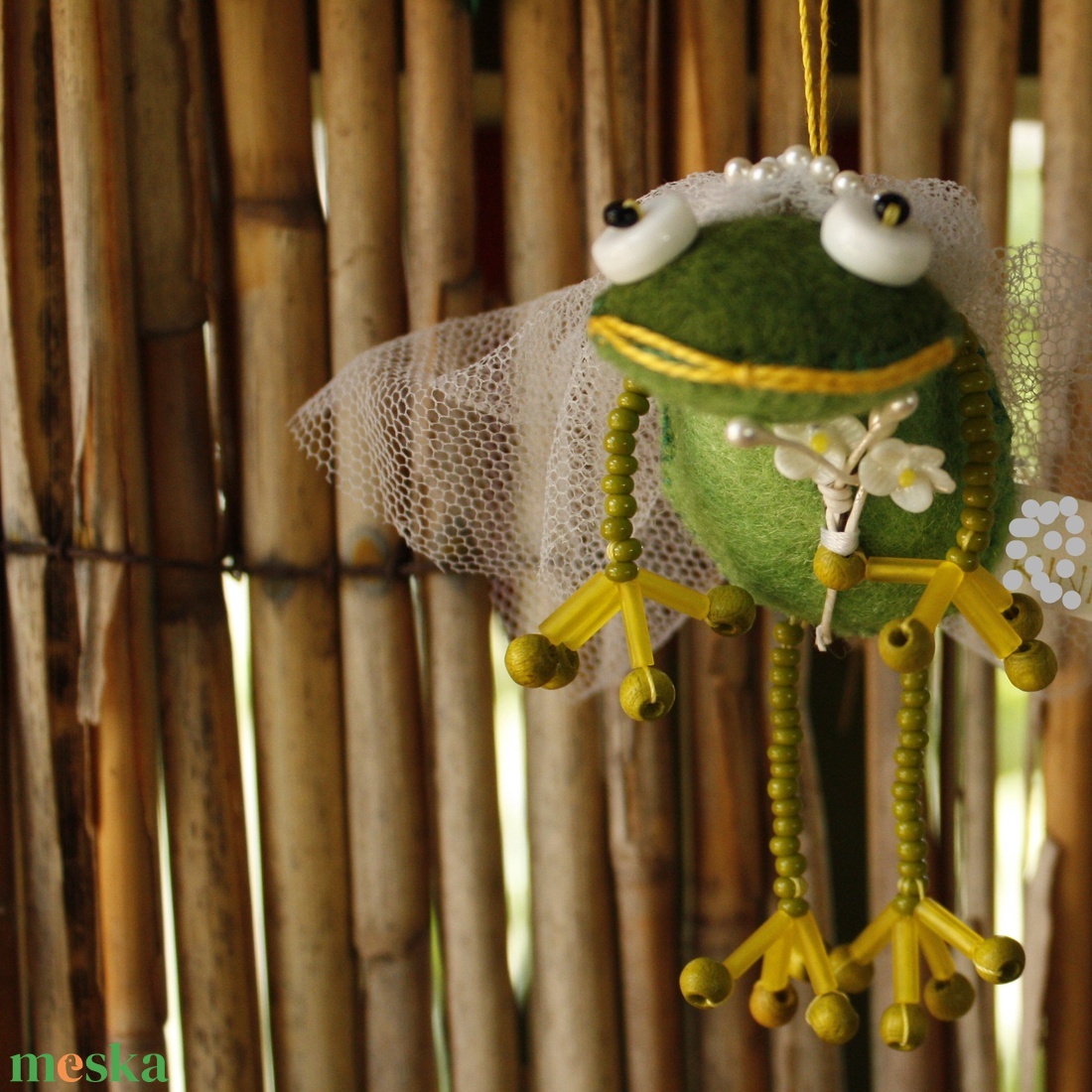 Menyasszony-vőlegény béka/Esküvői pár - játék & sport - plüssállat & játékfigura - béka - Meska.hu