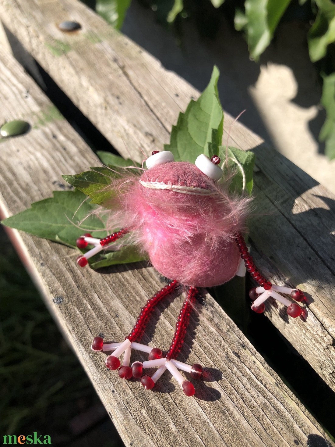 Bártáncos béka - kellékek & szerszámok - dekorációs kellékek - figurák - Meska.hu