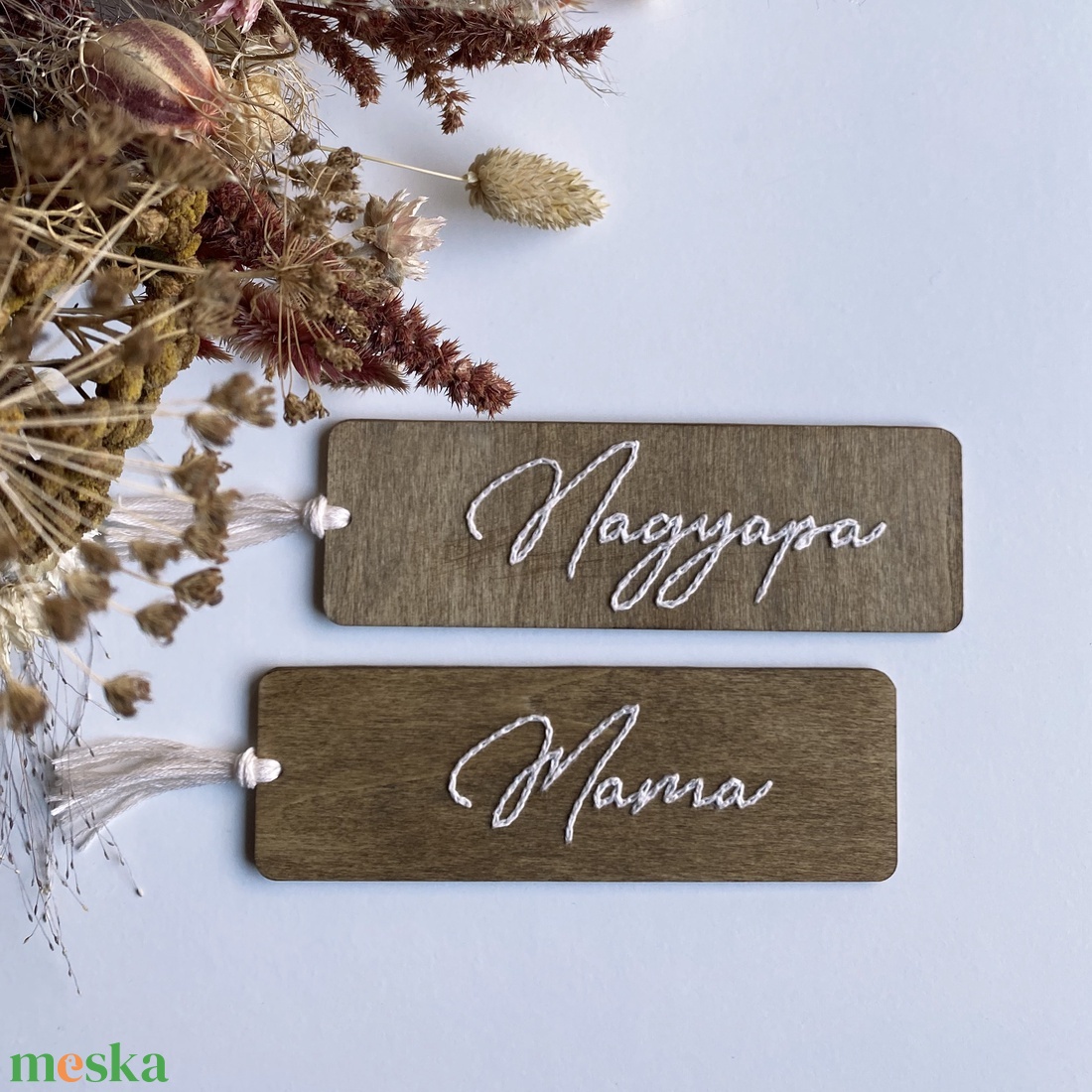 Könyvjelző névvel - könyv & zene - könyvjelző - Meska.hu