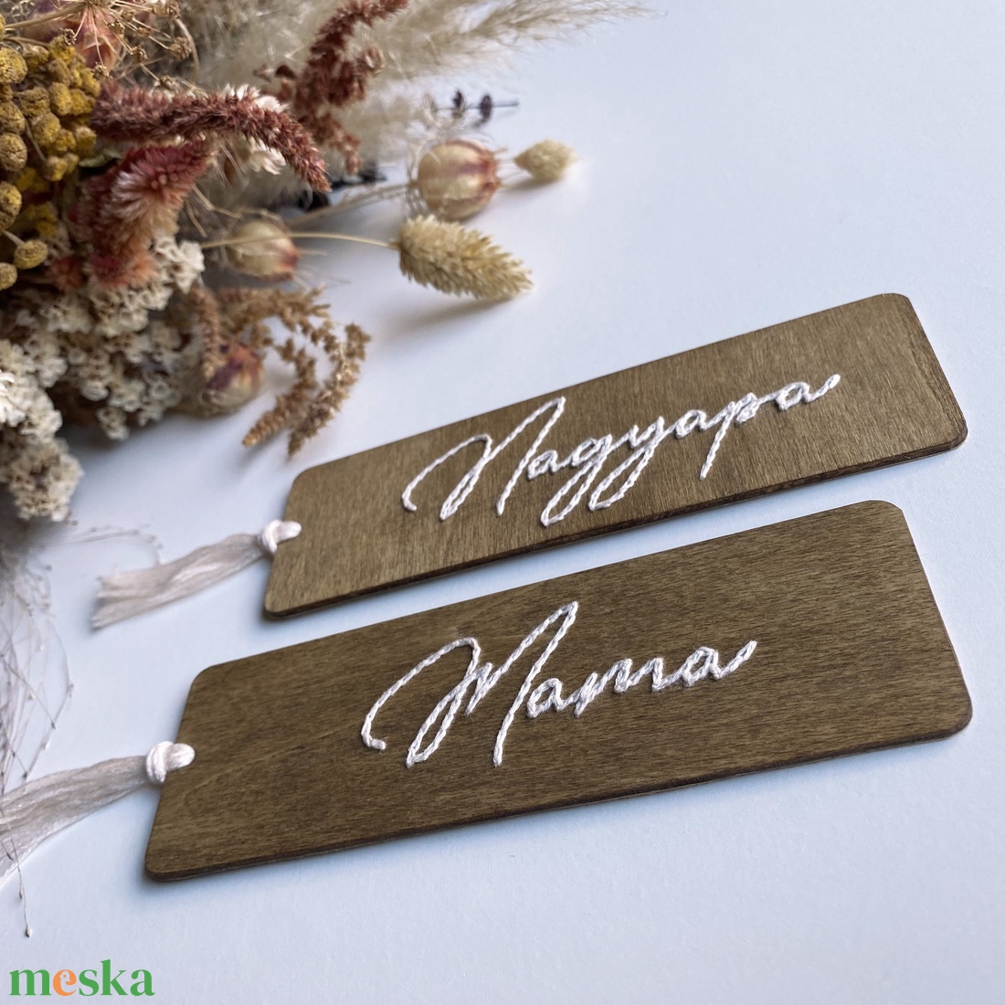 Könyvjelző névvel - könyv & zene - könyvjelző - Meska.hu