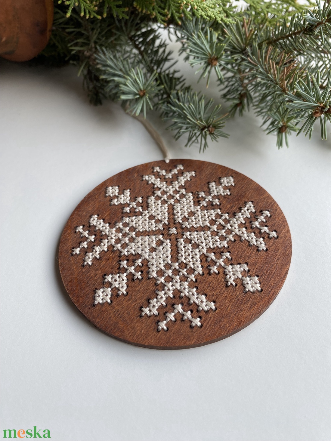 Karácsonyfa dísz - karácsony - karácsonyi lakásdekoráció - karácsonyfadíszek - Meska.hu