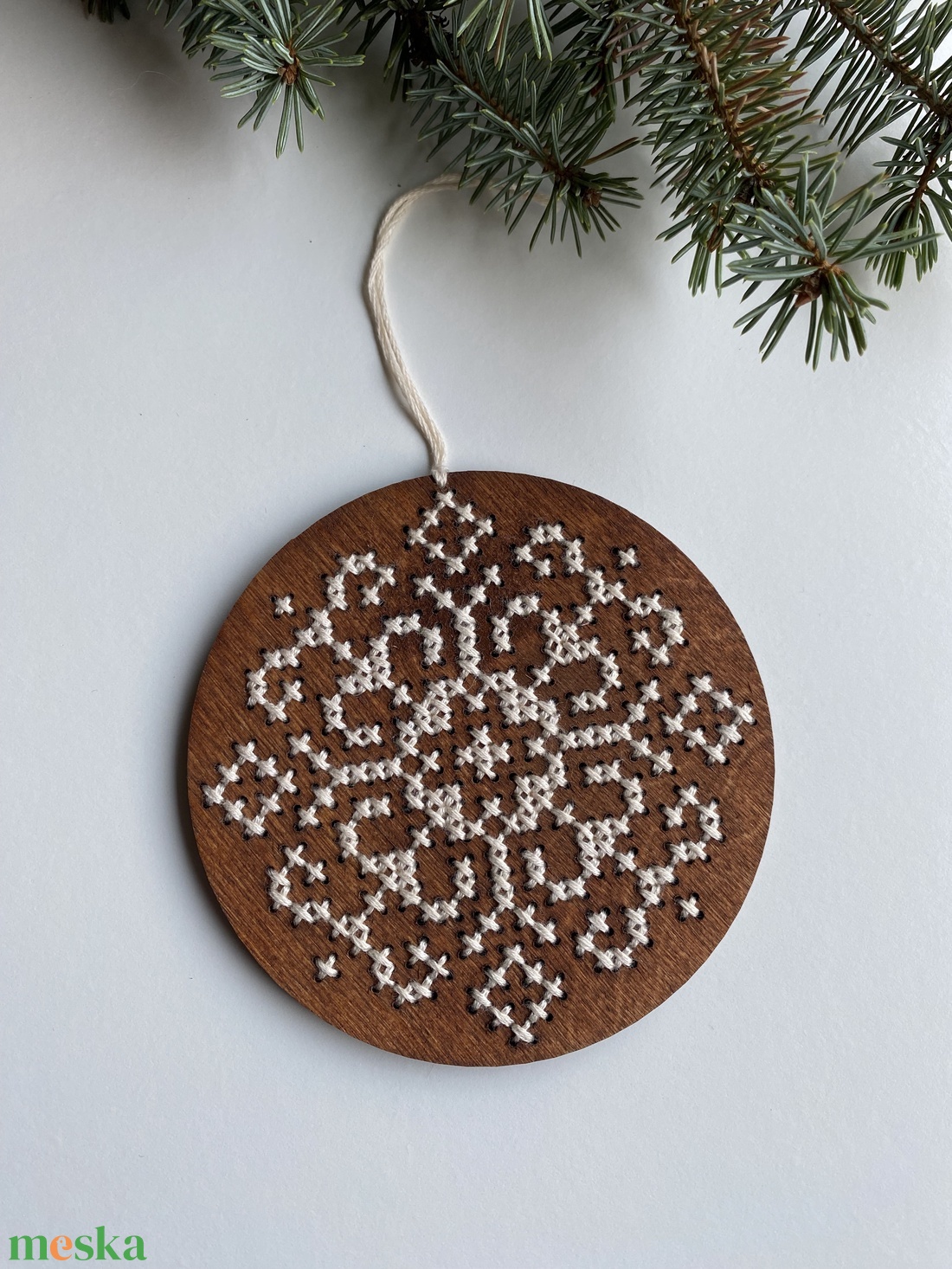 Karácsonyfa dísz - karácsony - karácsonyi lakásdekoráció - karácsonyfadíszek - Meska.hu