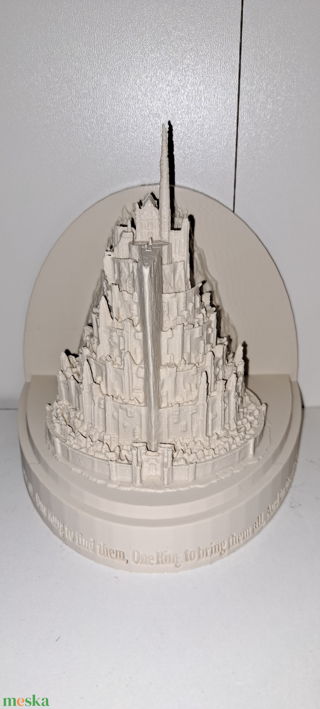 Minath Tiris Gyűrűk Ura könyvtámasz/szobor - otthon & életmód - dekoráció - asztal és polc dekoráció - könyvszobor - Meska.hu