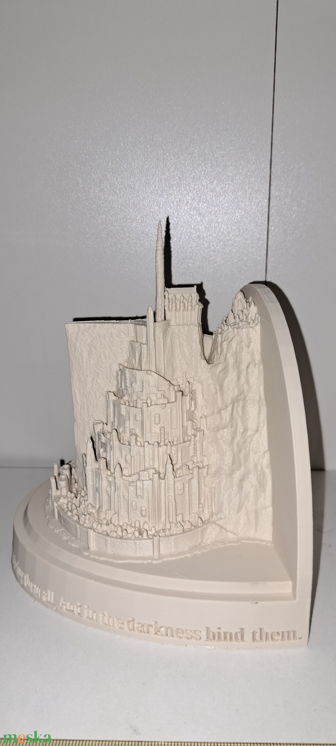 Minath Tiris Gyűrűk Ura könyvtámasz/szobor - otthon & életmód - dekoráció - asztal és polc dekoráció - könyvszobor - Meska.hu